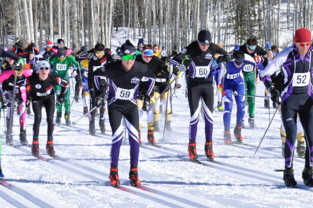 Nordic ski race