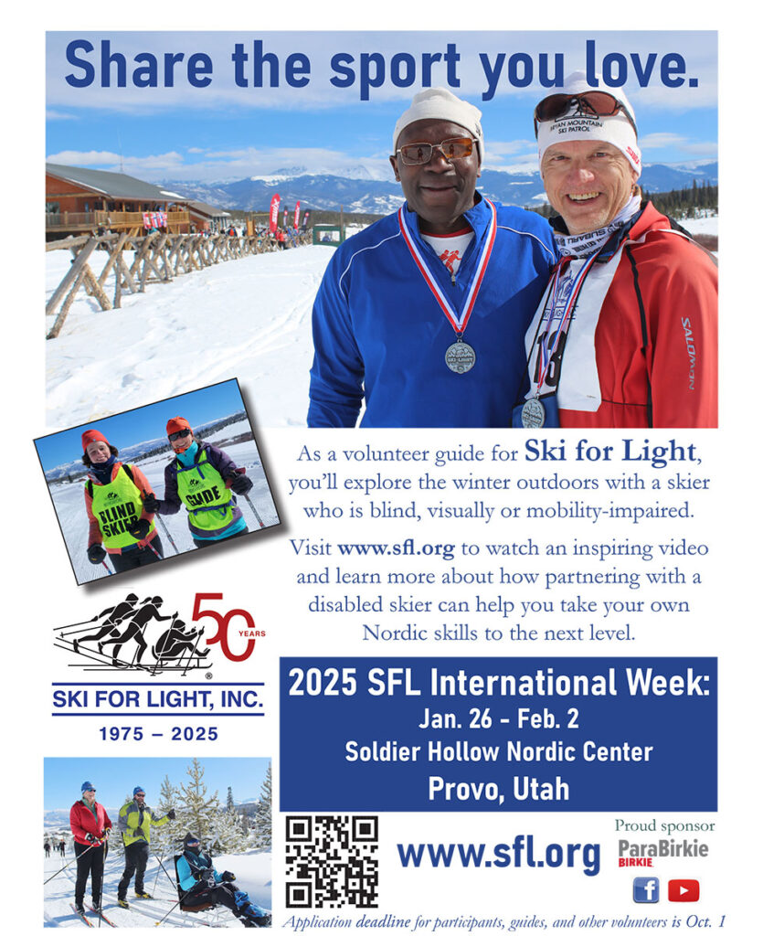 Ski For Light volunteer program