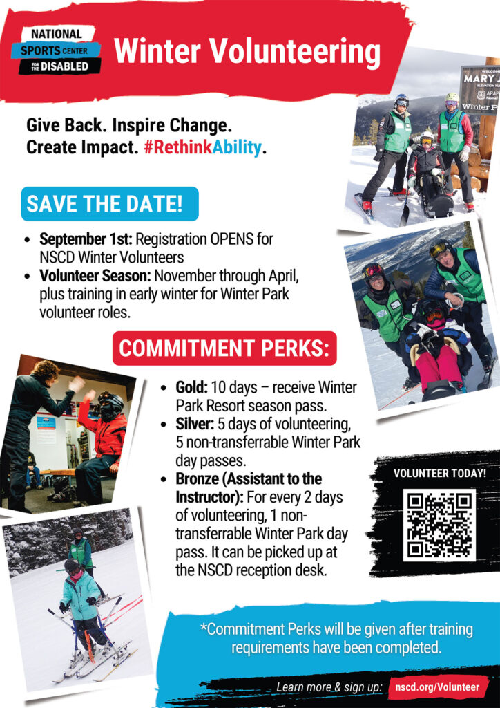 NSCD flyer for 2025-2026 winter season