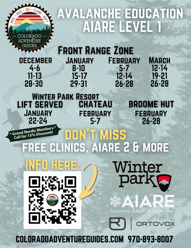 Avalanche Education courses