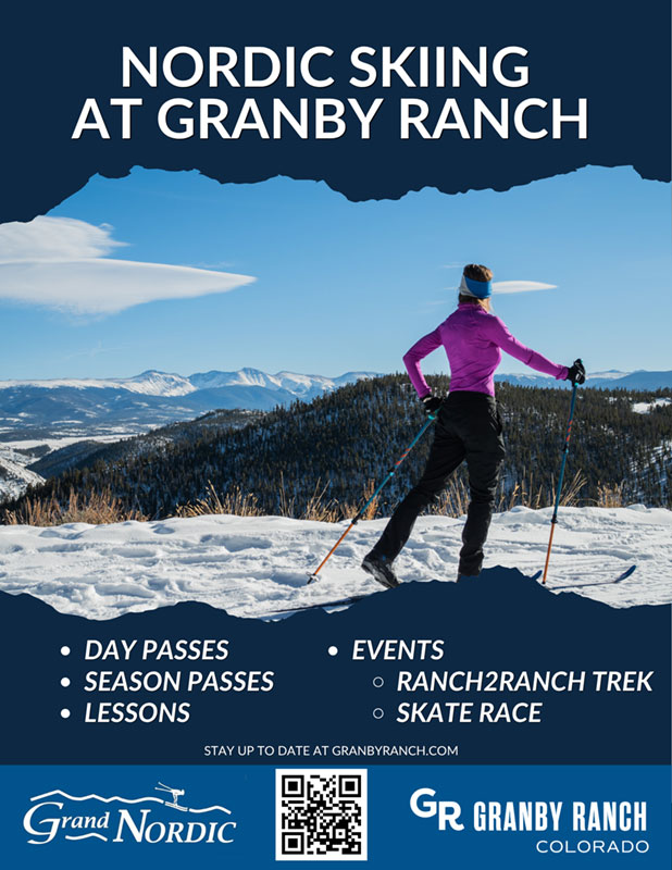 Nordic Skiing at Granby Ranch